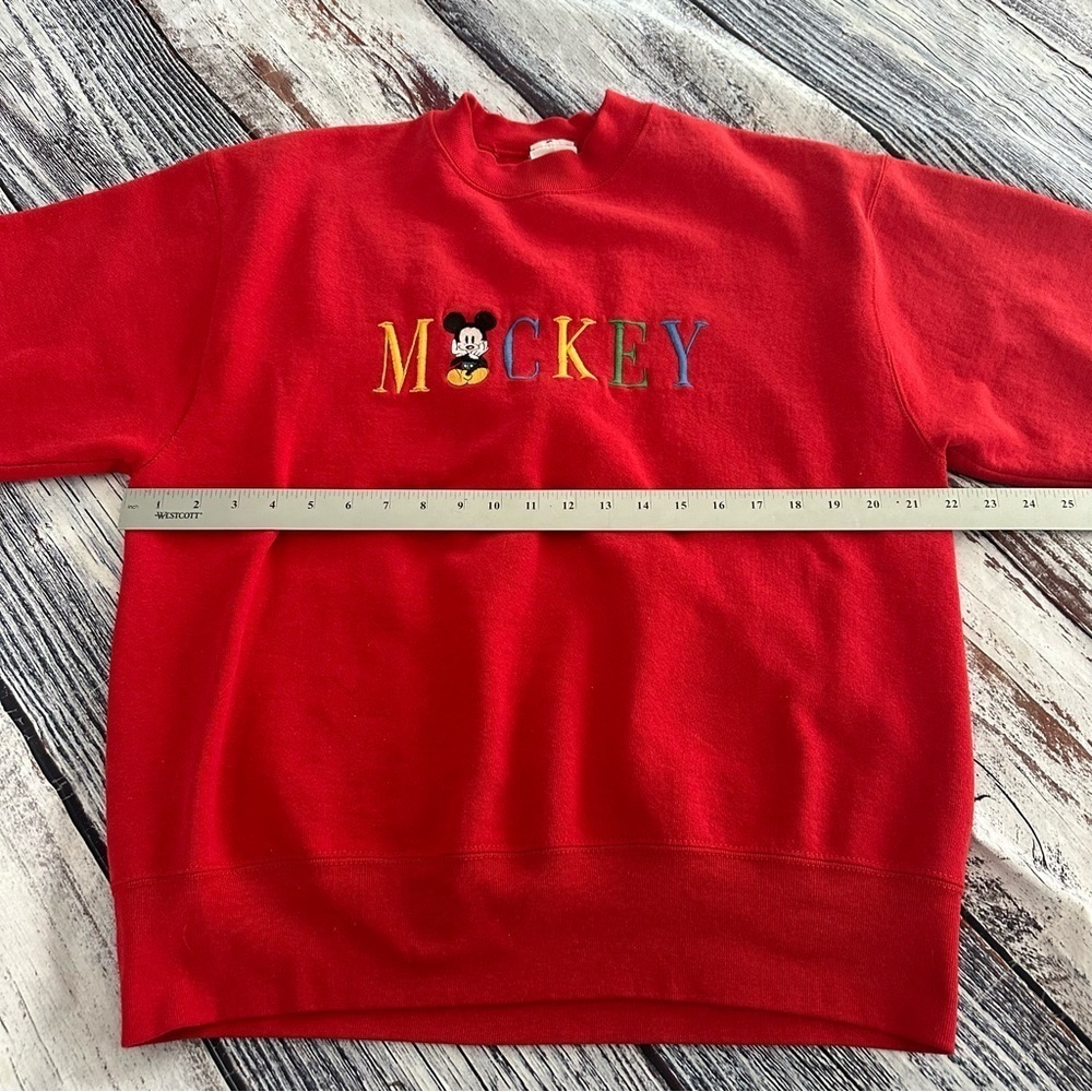 Vintage 90’s Disney Mickey Mouse Crewneck Sweatshirt - Picture 6 of 7